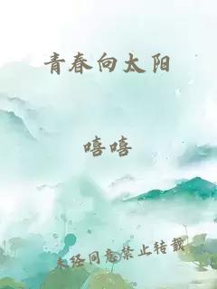 青春向太阳