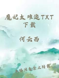 魔妃太难追TXT下载